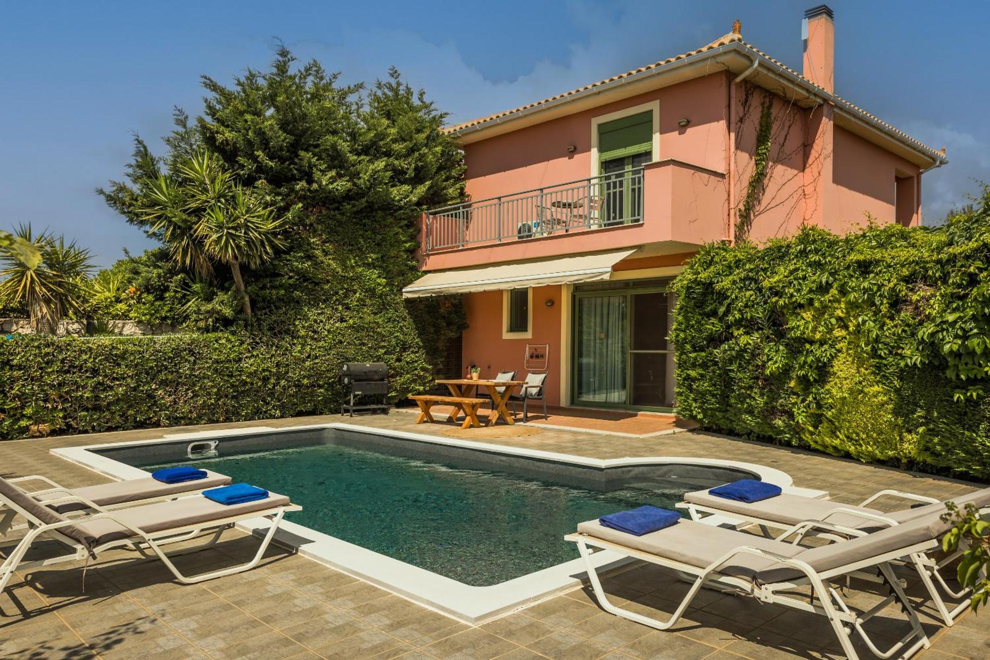 Villa Siora Rosa Skala  Exteriör bild
